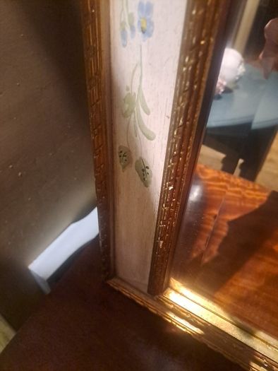 Painted Indian Mirror
