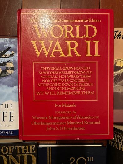 Various historical world war books