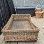 Raised Wicker Dog Bed Image 2