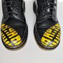 Dr Martens 1914 14 hole 1C14 black yellow foot mid calf boots UK4 EU37 US6 Image 3