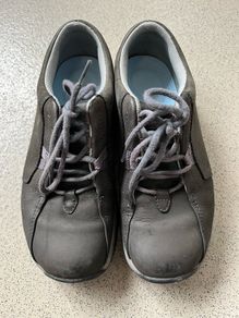 Leather shoes