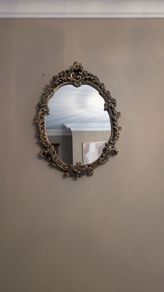 Ornate Vintage Style Gold Wall Mirror