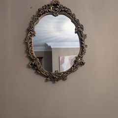 Ornate Vintage Style Gold Wall Mirror