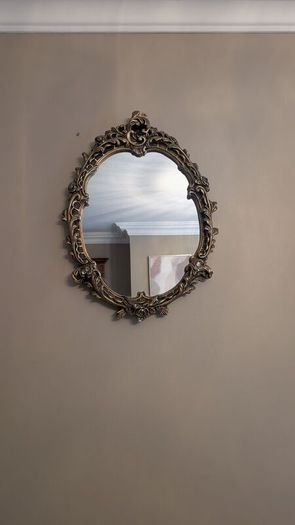 Ornate Vintage Style Gold Wall Mirror