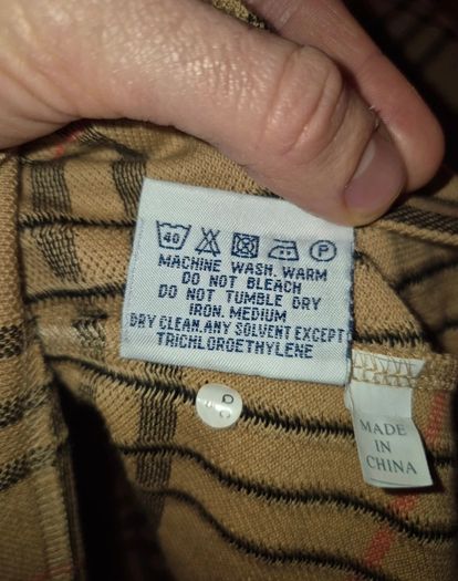 Burberry Golf Nova Check Polo