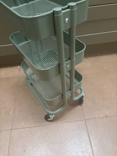 Raskog IKEA - 3 tier steel  trolley - as new