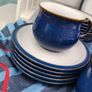 28 piece Denby Imperial Blue Dinnerware Image 9