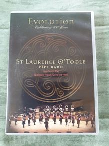 St Laurence O'Toole Pipe Band DVD 2010 2011 Evolution Saint Live from Glasgow