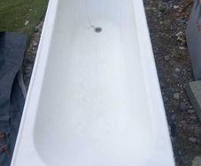 Large Retro Cast Iron Bath