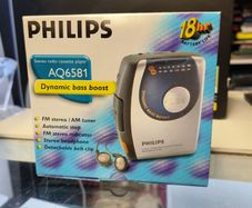 Philips AQ6581 Stereo Radio Cassette Player Walkman Dynamic Bass Boost (New)