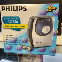 Philips AQ6581 Stereo Radio Cassette Player Walkman Dynamic Bass Boost (New)