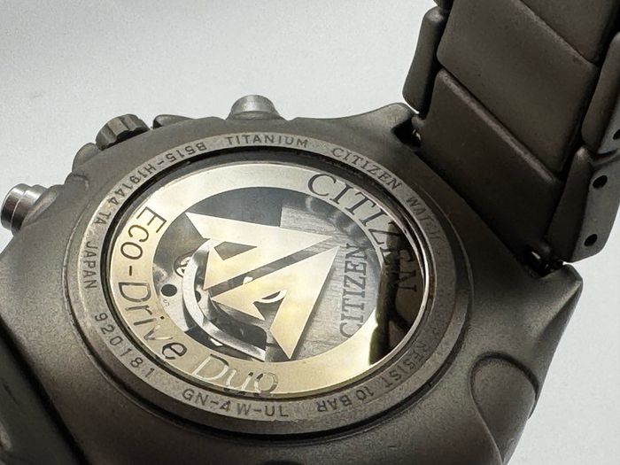 CITIZEN Promaster Eco-Drive Duo Titanium watch