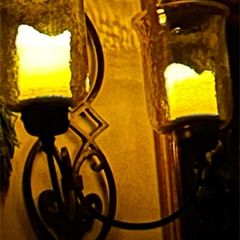 double wall sconce