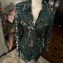 Pinko Emerald Leopard Skin short dress NWT size 12 Image 2