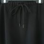 Wilfred Muse Japanese crepe cargo midi black skirt M / 38 / 10 Image 2