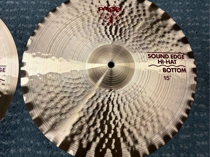 Paiste 15 2002 sound edge hi hats