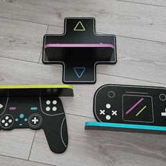 Gamer shelves