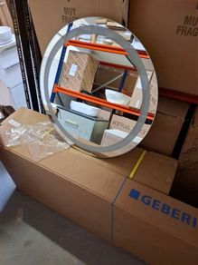 Shoreditch 600 LED  round mirror (2 instock)