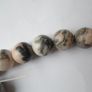 Gemstone beads,Pink Zebra Jasper beads,Jewellery making supplies.Craft supplies Image 3