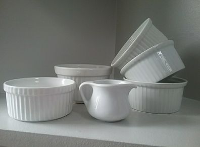 Five Ramekin Dishes