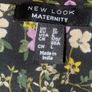 Floral Maternity Dress Image 3