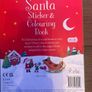 Kids book Santa Sticker and colouring book Usborne brand new Image 2