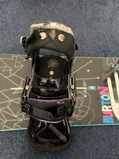 Burton Snowboard with Burton Bindings