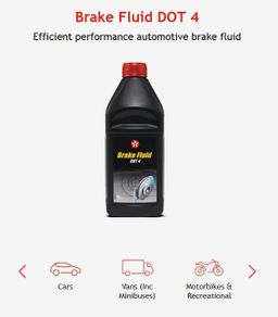 NEW Brake Fluid DOT 4 - 250ml