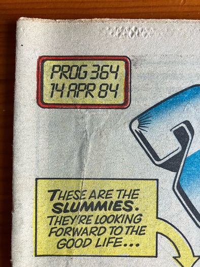Comic: '2000AD' no. 364 (14/04/1984)