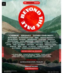 Two weekend camping tickets for Beyond The Pale