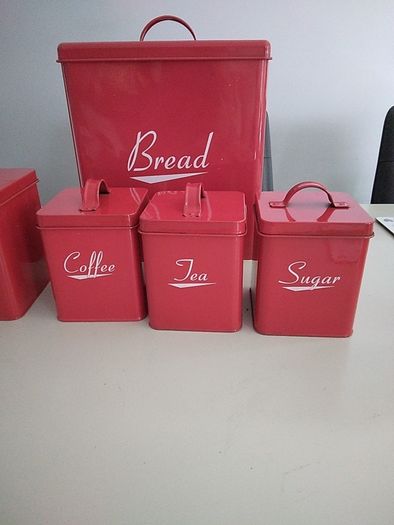 Bread bin set
