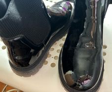 girls boots glitter sole