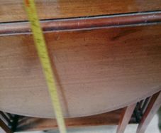 antique drop leaf coffee table