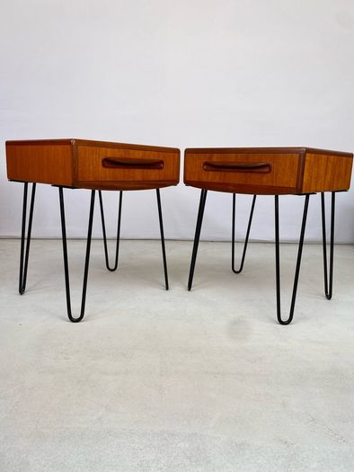 Stunning Pair of G Plan Bedside Tables