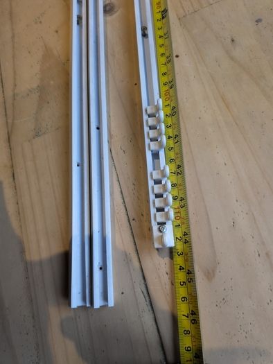 Curtain rails FREE