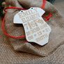 Baby Custom First Christmas Ornament Baby's Bodysuit Shape Birth Stat Ornament Baby Shower Gift Xmass gift Image 3