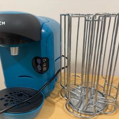 coffee machine+pod holder