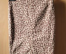 H&M leopard print skirt midi pencil