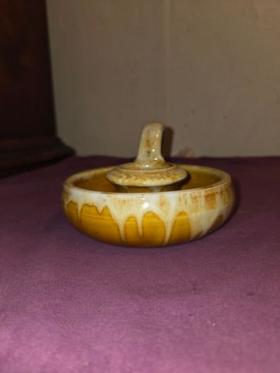 Youghal Pottery Chamberstick Candle Holder