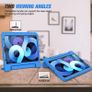 For Apple iPad Pro 11 2018 Kids Case Shockproof Cover With Stand Blue Image 3