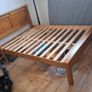 pine double bed frame Image 2