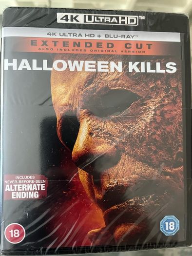 Halloween Trilogy 4k NEW (3 discs)
