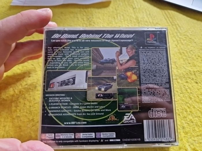 007 Racing PlayStation1 Ps1 PlayStation2 Ps2 Games Original