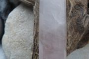 Rose Quartz wand, Rose Quartz, Crystals,Gemstones.