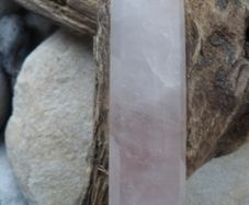 Rose Quartz wand, Rose Quartz, Crystals,Gemstones.