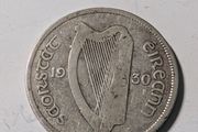 Irish silver Florin 1930