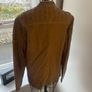Tan vintage leather jacket Image 2