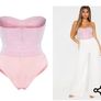Pink Glitter Bandeau Image 4
