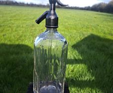 old irish  soda bottle
