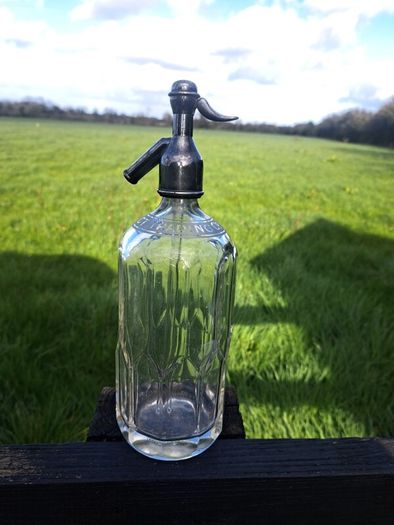 old irish  soda bottle